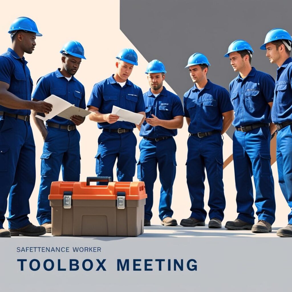 Toolbox Meeting with Maintenance Staff